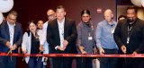 Tachi Palace Casino Resort officials, led by General Manager Michael Olujic, cut a ribbon officially opening the High Limit Room.